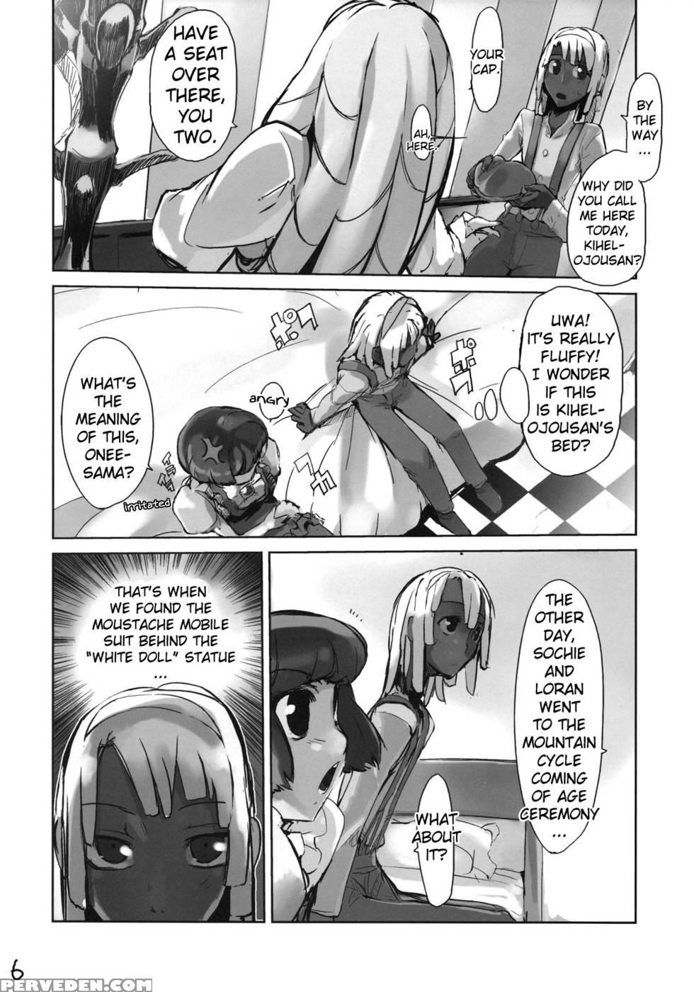 Moustache Of White Doll - Turn A Gundam 1