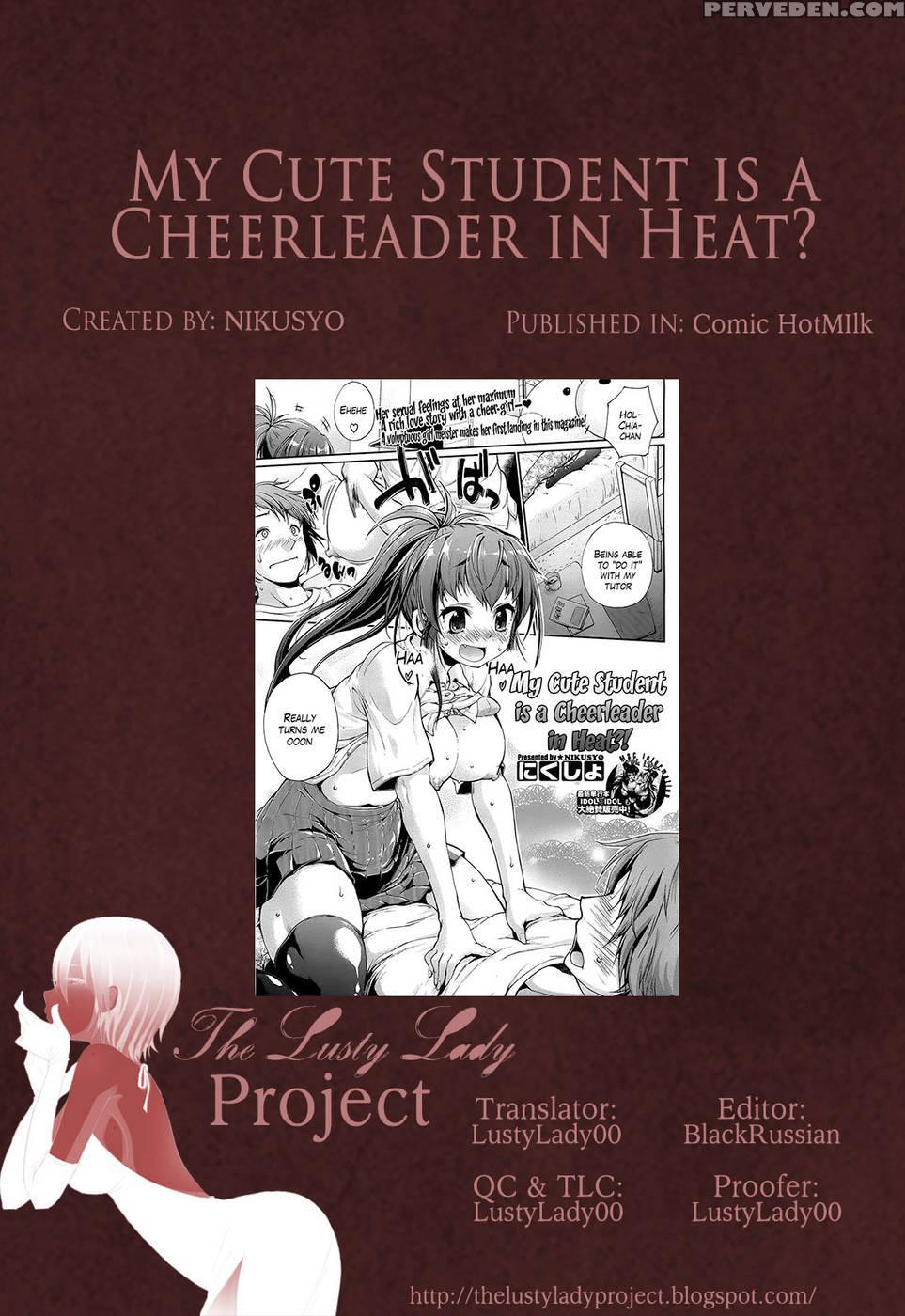 My Cute Student Is A Cheerleader In Heat? - Nikusyo Chapter 1 Page 25