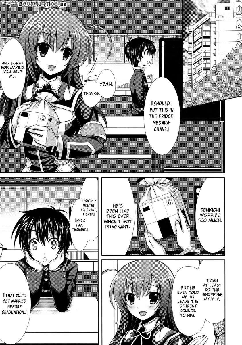 Newly-wed Medaka-chan Gets Stolen By Kumagawa-kun 1
