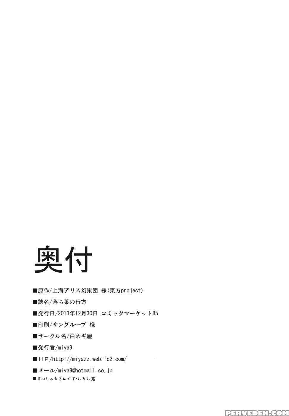 Ochiba No Yukue - Touhou Project 1