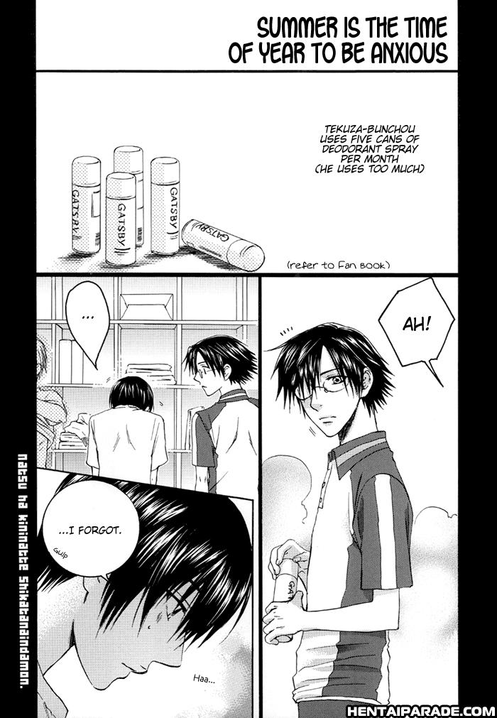 Prince Of Tennis Dj - Natsu Wa Ki Ni Naru Otoshigoro 1
