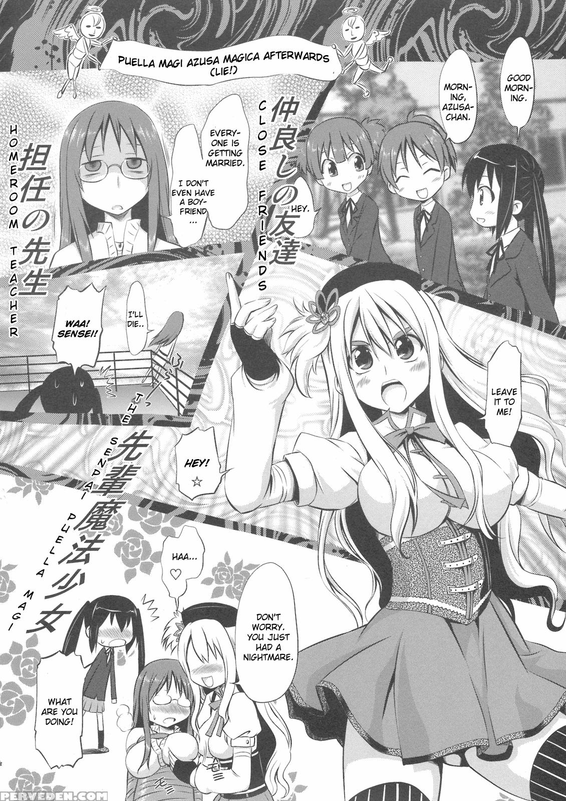 Puella Magi Azusa Magica - K-on! 1