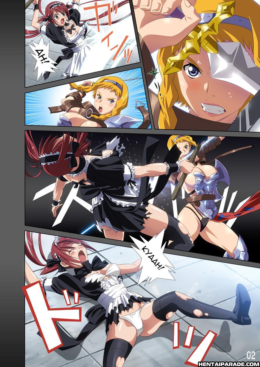 Queen's Blade Dj - Loser’s Night Comic Edition 1