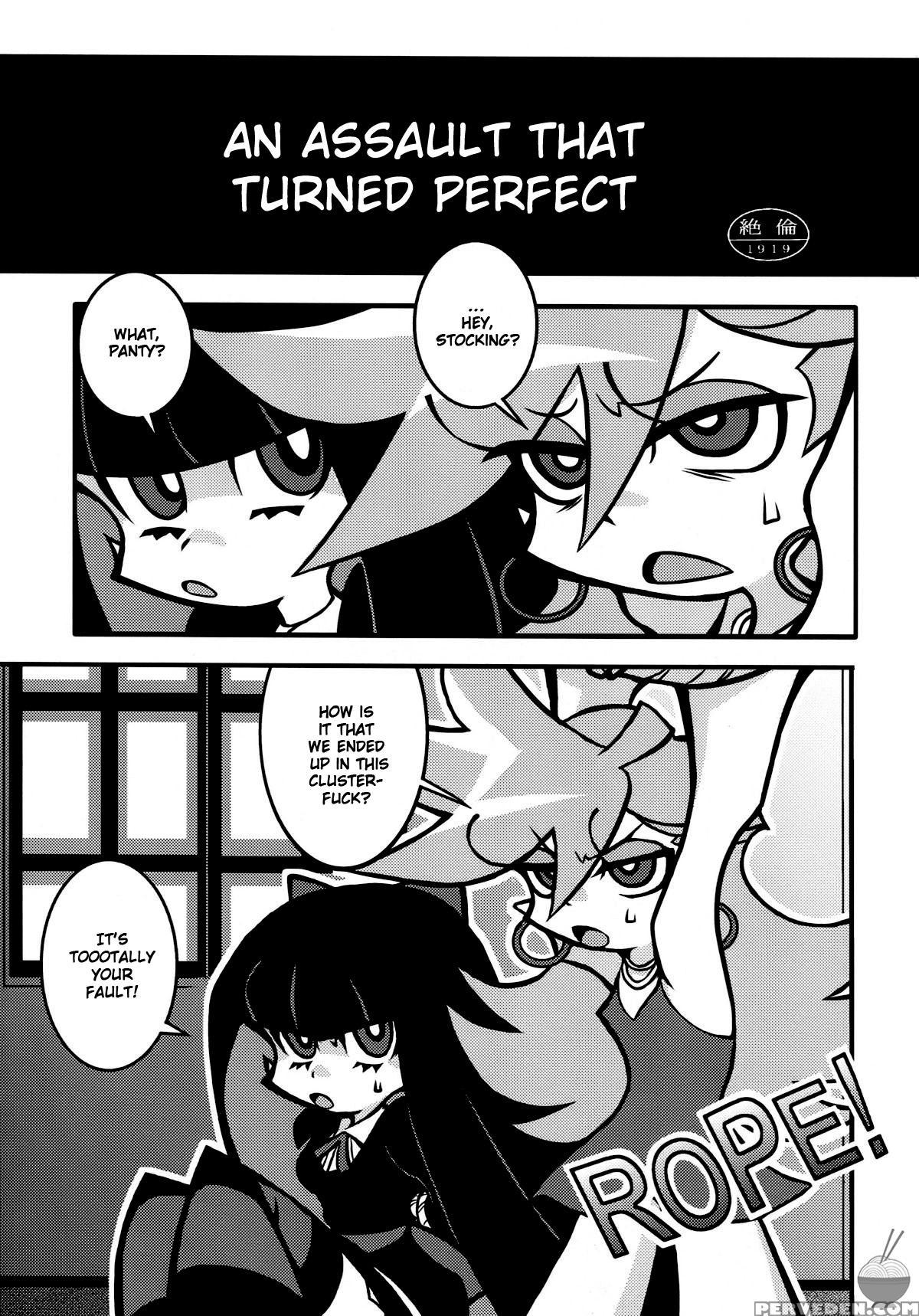 R-18 - Panty & Stocking With Garterbelt 1