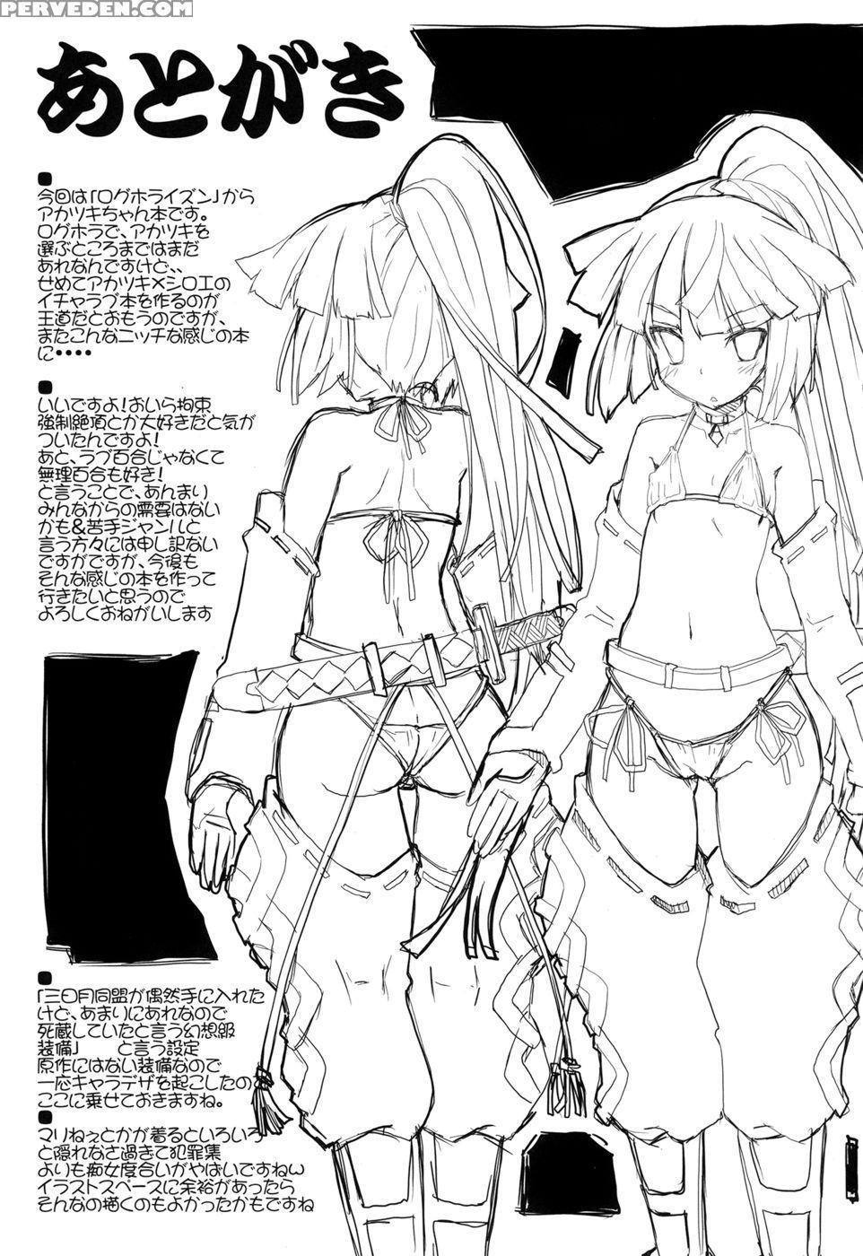 Rare Equpiment In An Mmo Means Erotic Equpiment, Right!? - Log Horizon Chapter 1 Page 22