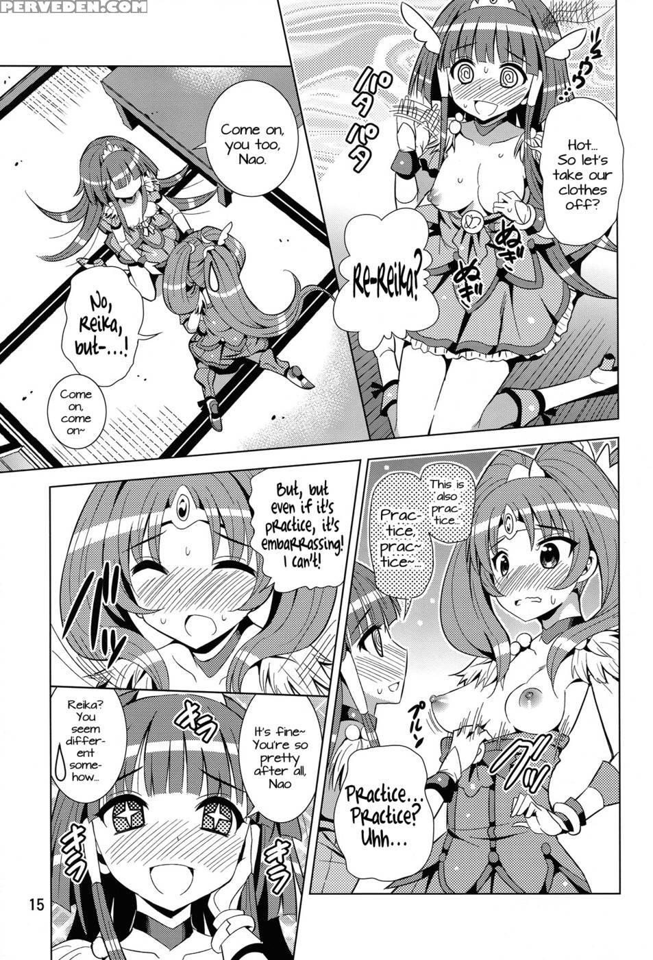 Reika And Nao Get Turned On!? - Pretty Cure Chapter 1 Page 14
