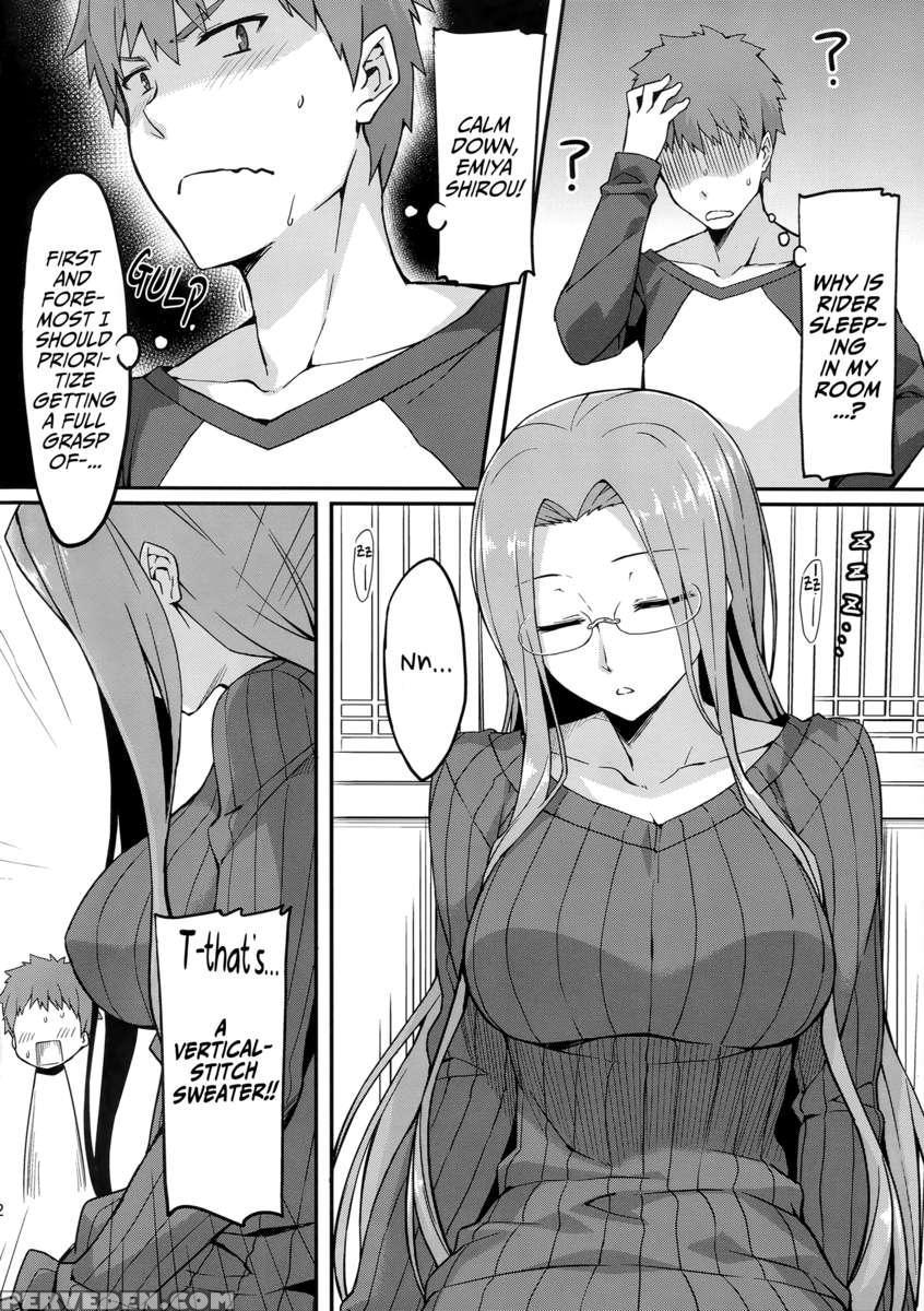 Rider-san To Tate Sweater 1