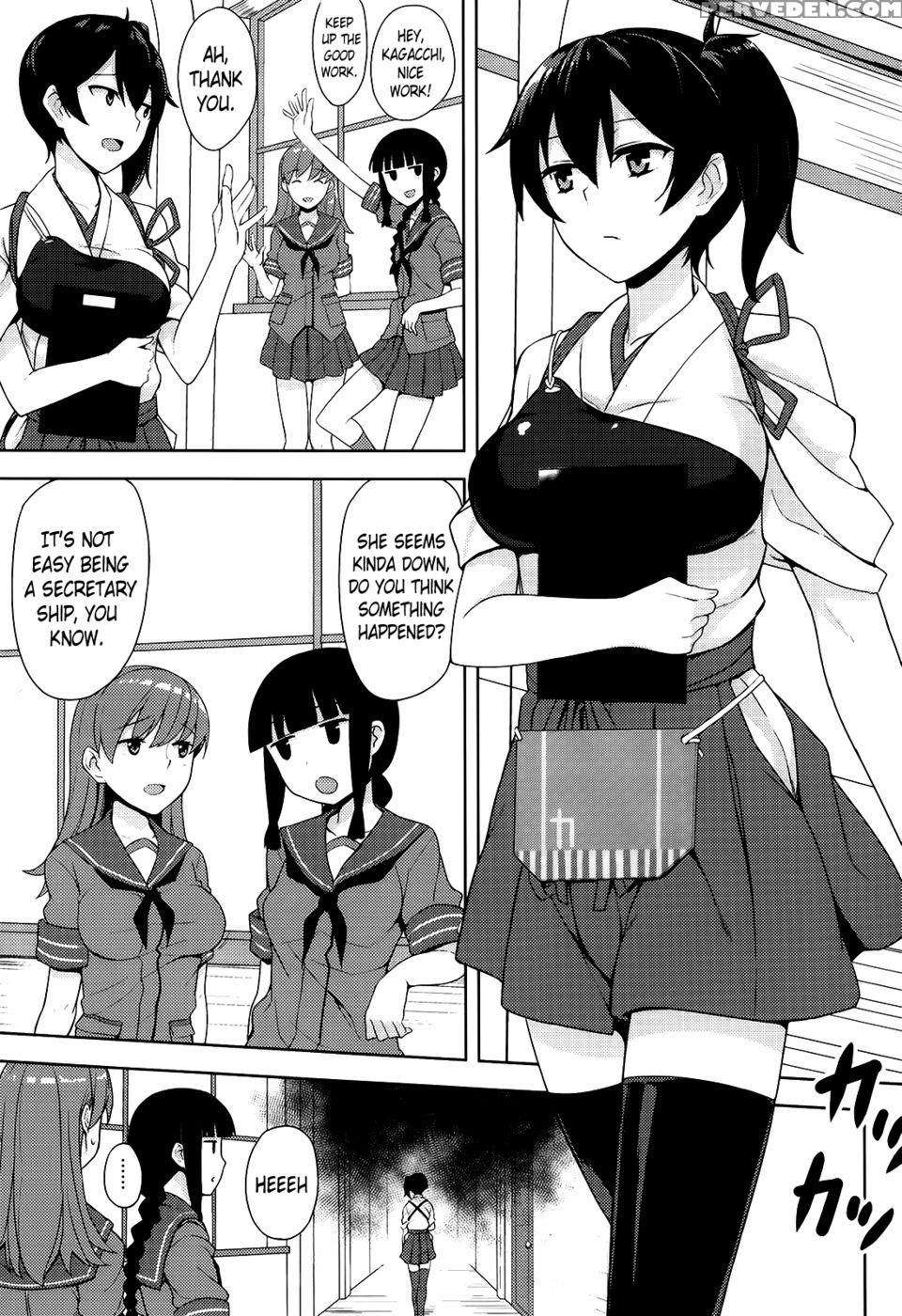 Secretary Ship - Kaga's Worries - Kantai Collection 1