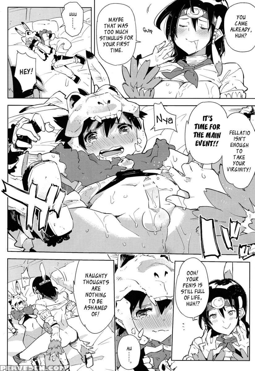 Senpai And My First! Monster Hunting Onee-shota 1