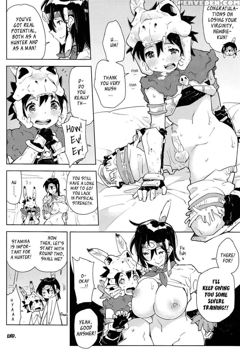 Senpai And My First! Monster Hunting Onee-shota 1