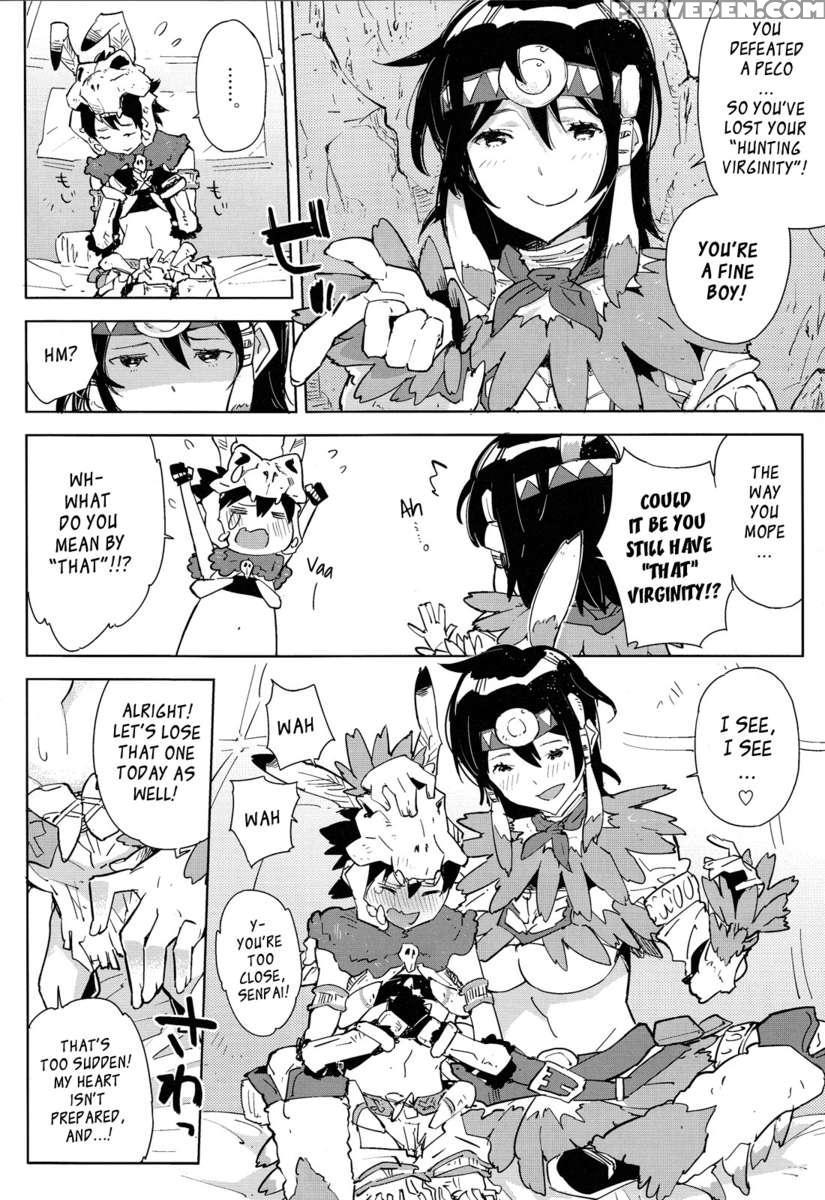 Senpai And My First! Monster Hunting Onee-shota 1
