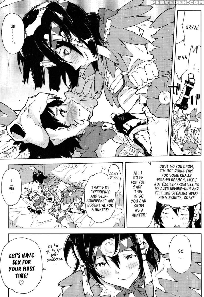 Senpai And My First! Monster Hunting Onee-shota 1 Manga Page 8 - Read Manga  Senpai And My First! Monster Hunting Onee-shota 1 Online For Free