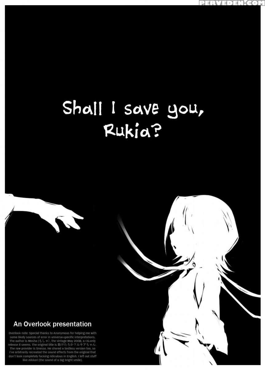 Shall I Save You, Rukia? Chapter 1 Page 1