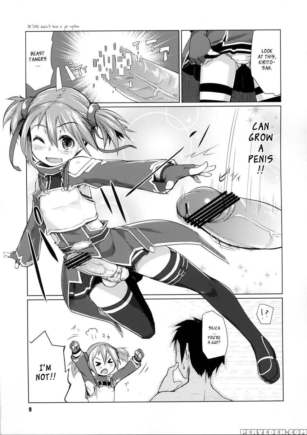 Silica-chan Playing With Your Butt Book - Sword Art Online 1