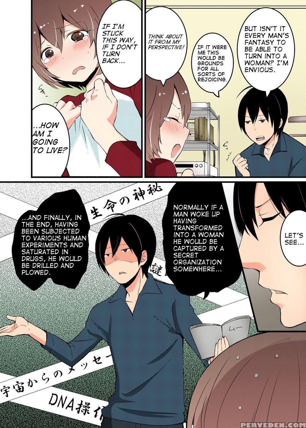 Since I've Abruptly Turned Into A Girl, Won't You Fondle My Boobs? - Chapter 2 Chapter 1 Page 4