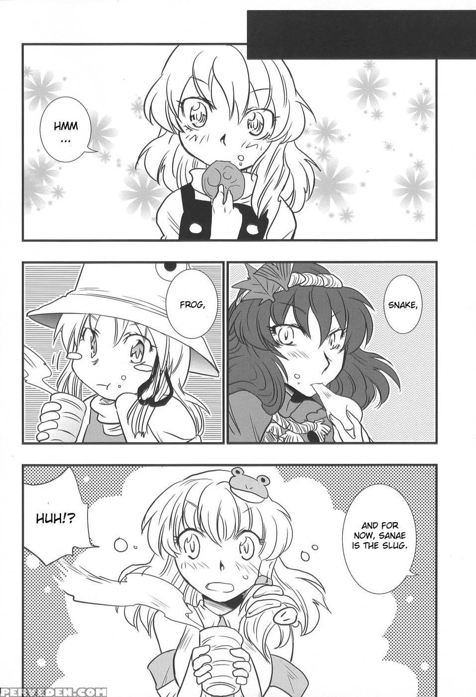 Snake, Frog, And Slug - Touhou Project 1