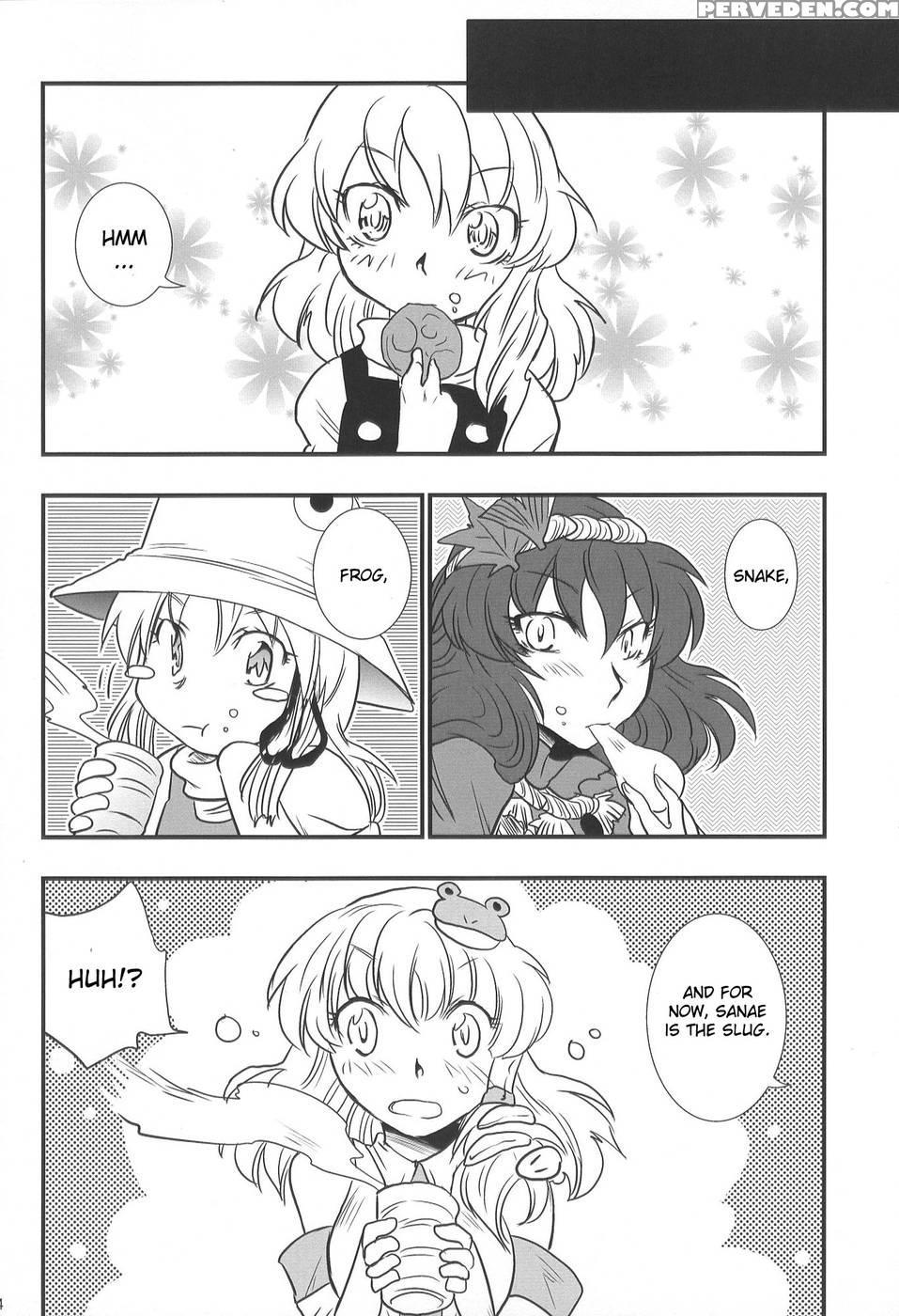 Snake, Frog, And Slug - Touhou 1