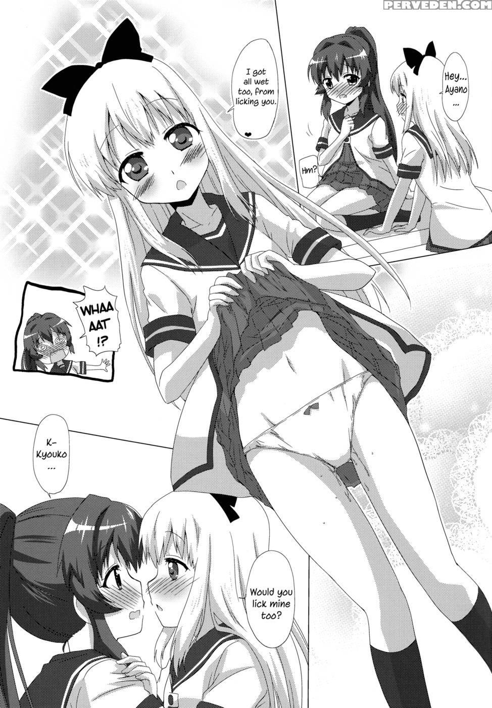 Sugiura Ayano Is Looking At Toshino Kyouko With Inviting Eyes! - Yuruyuri 1