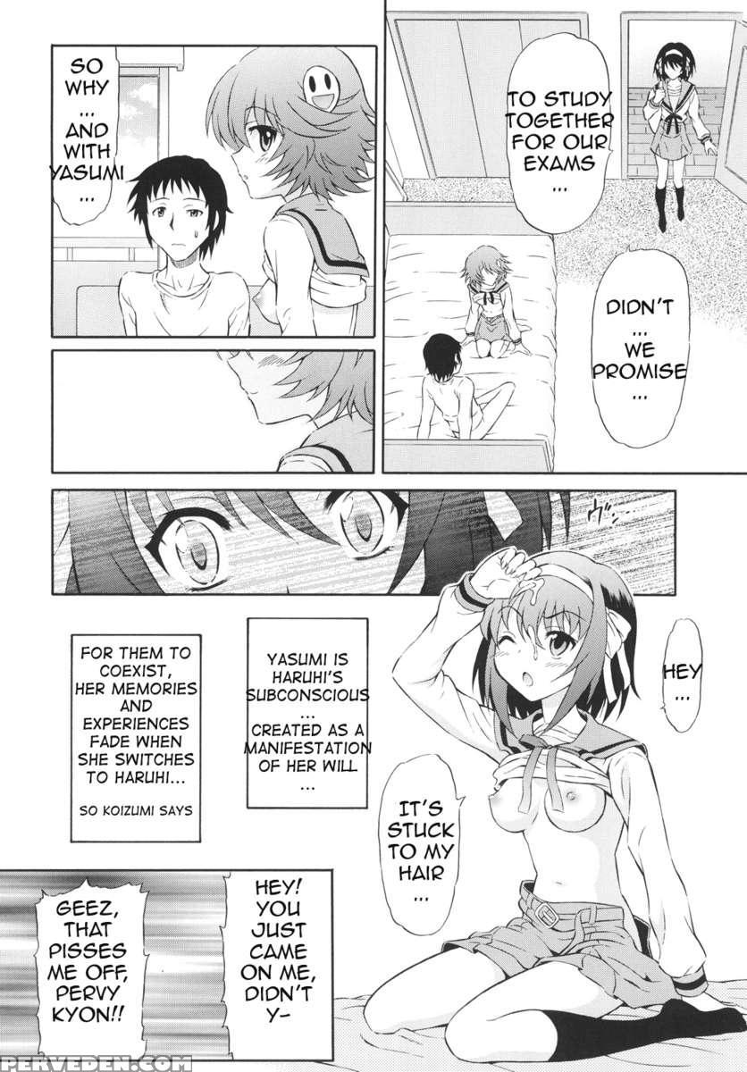 Suzumiya Haruhi, Yasumi, And Kyon 1