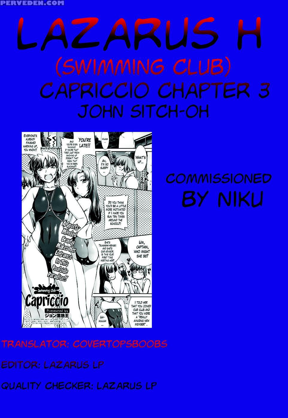 Swimming Club Capriccio Ch. 3 - John Sitch-oh 1