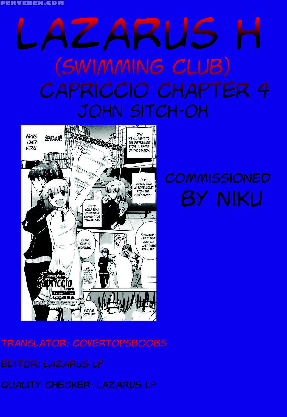 Swimming Club Capriccio Ch. 4 - John Sitch-oh 1