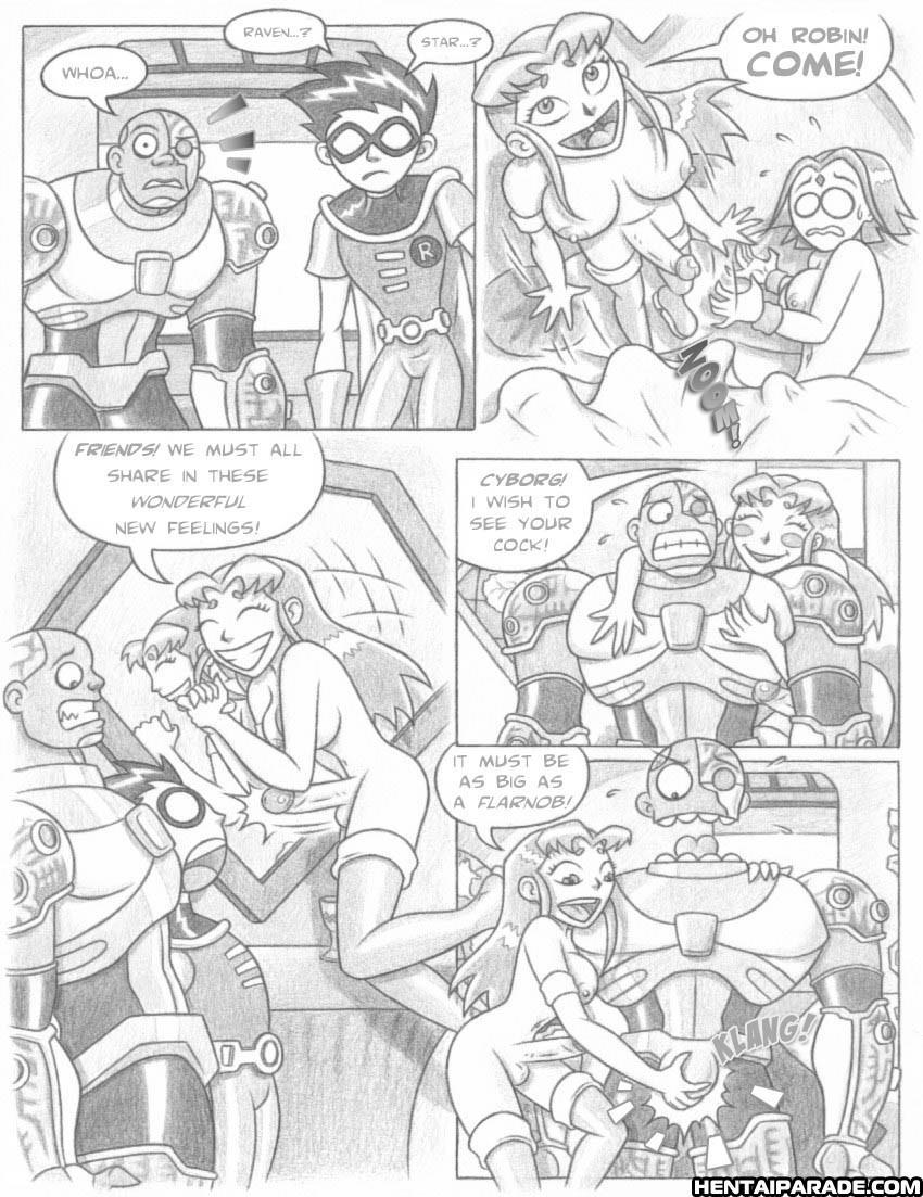Teen Titans Dj - Transformationx 0: Oneshot