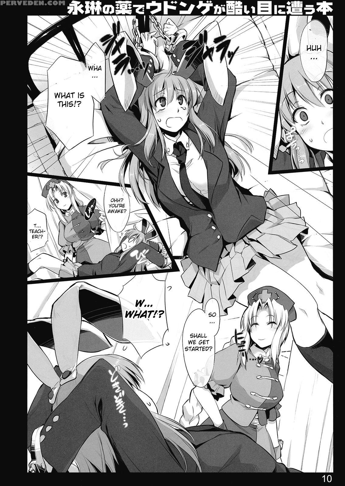 Terrible Things Happen To Udonge Due To Eirin's Drugs Book - Touhou 1