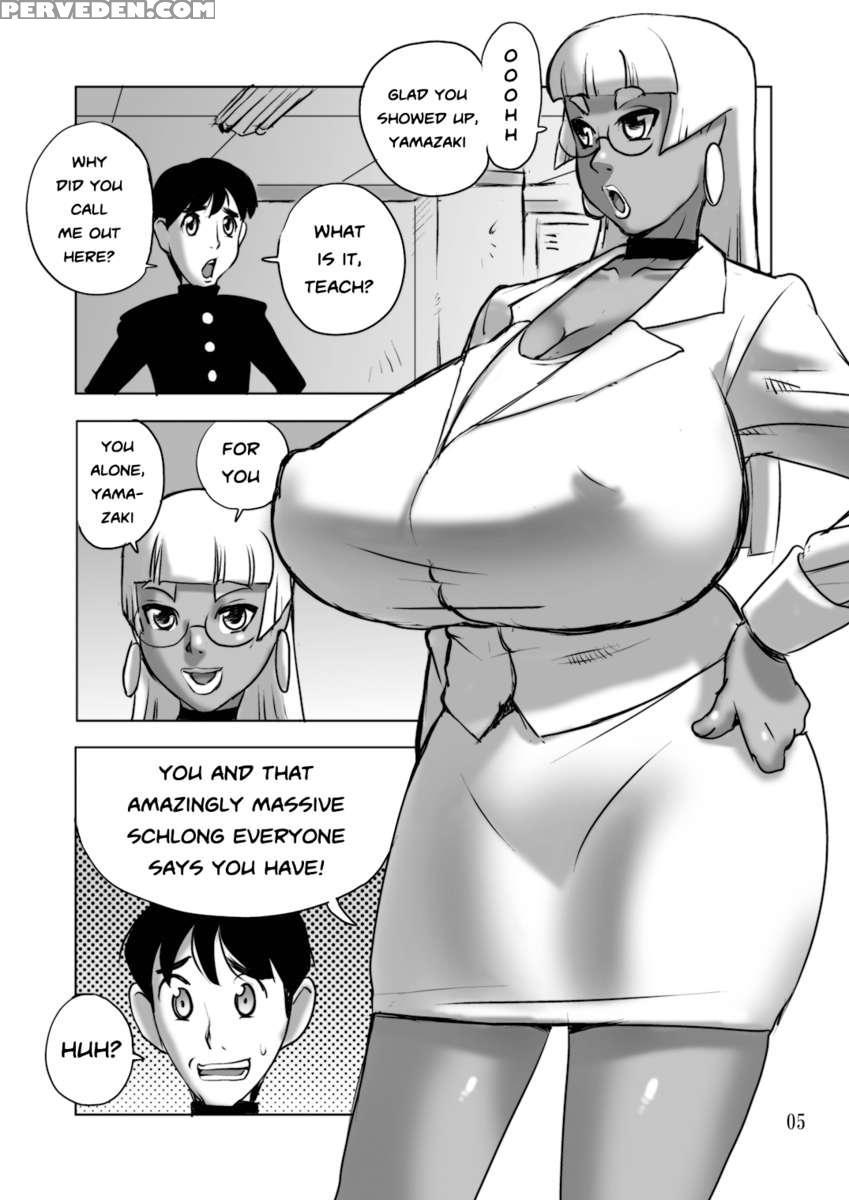 The Brown Top Heavy Female Teacher & Her Super Hung Pupil 1