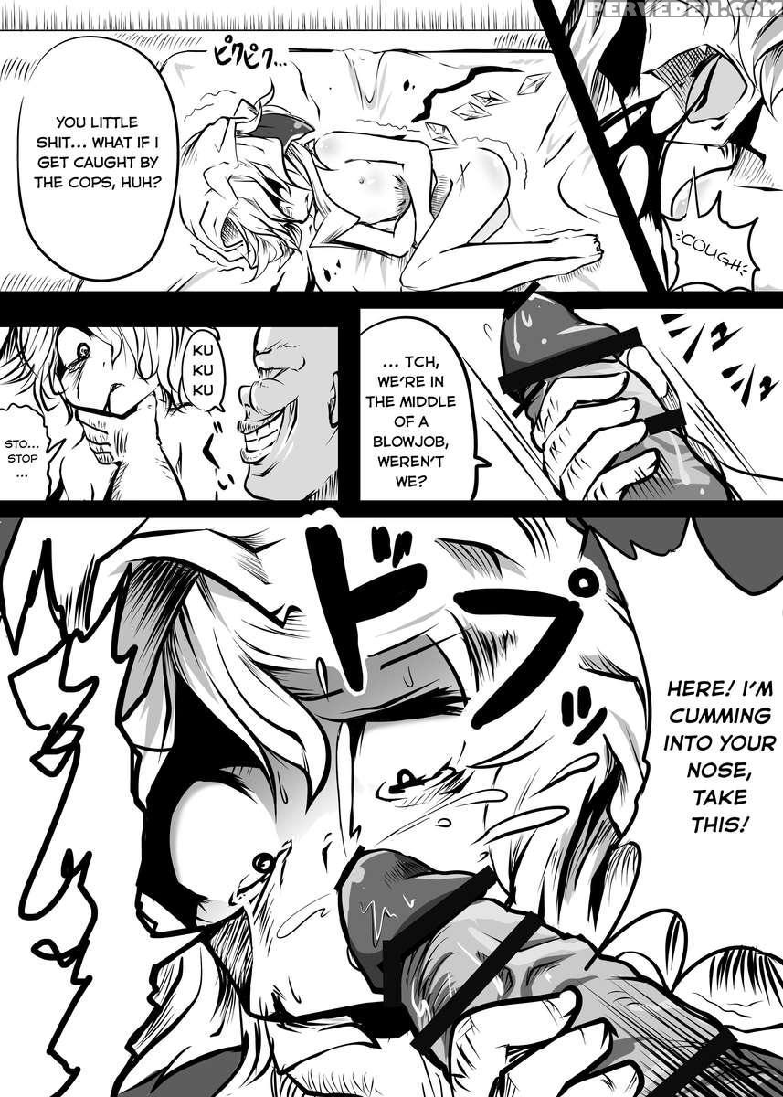 The Flandre Getting Beaten Up And Raped By A Fat Man Book 1