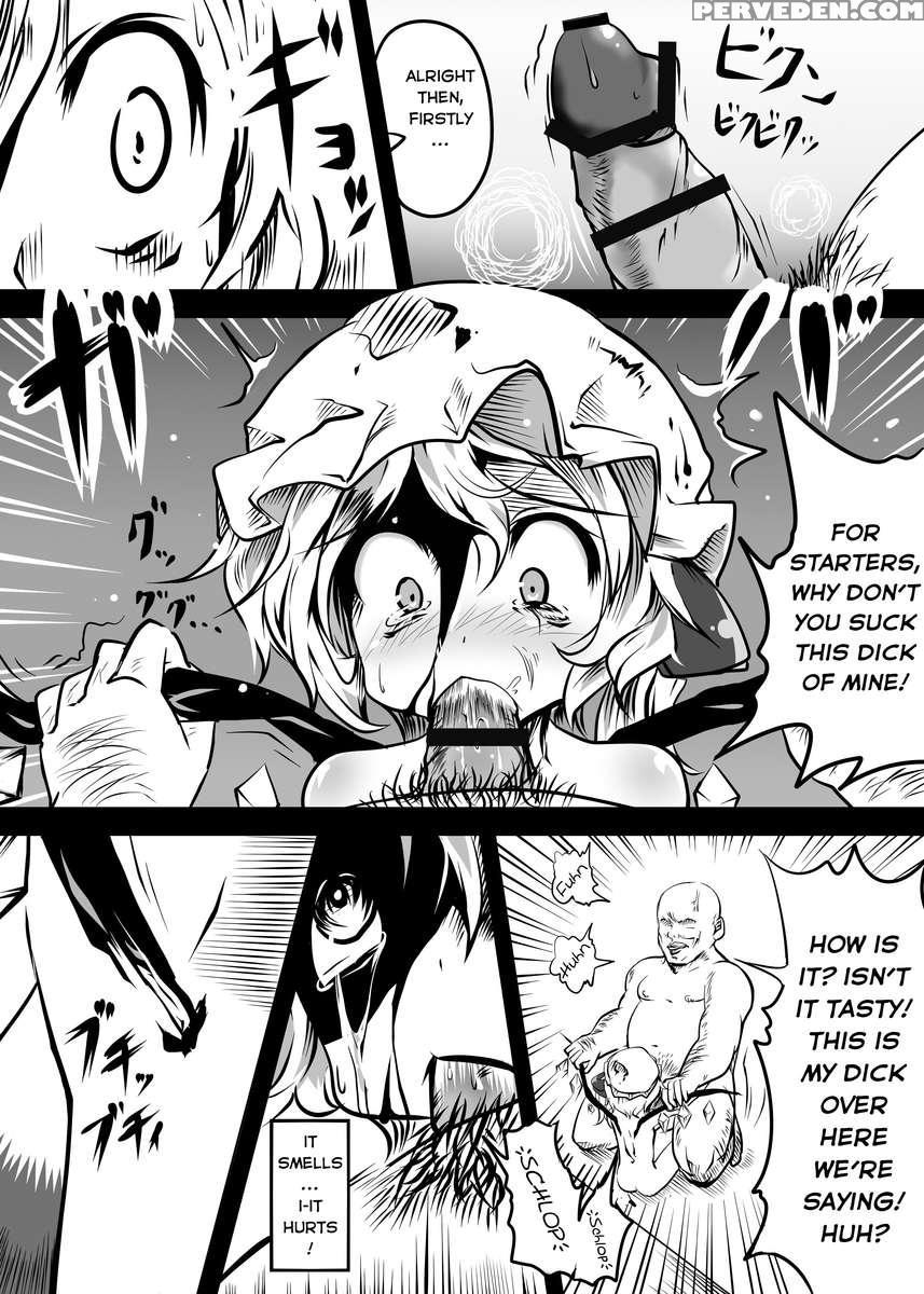 The Flandre Getting Beaten Up And Raped By A Fat Man Book 1