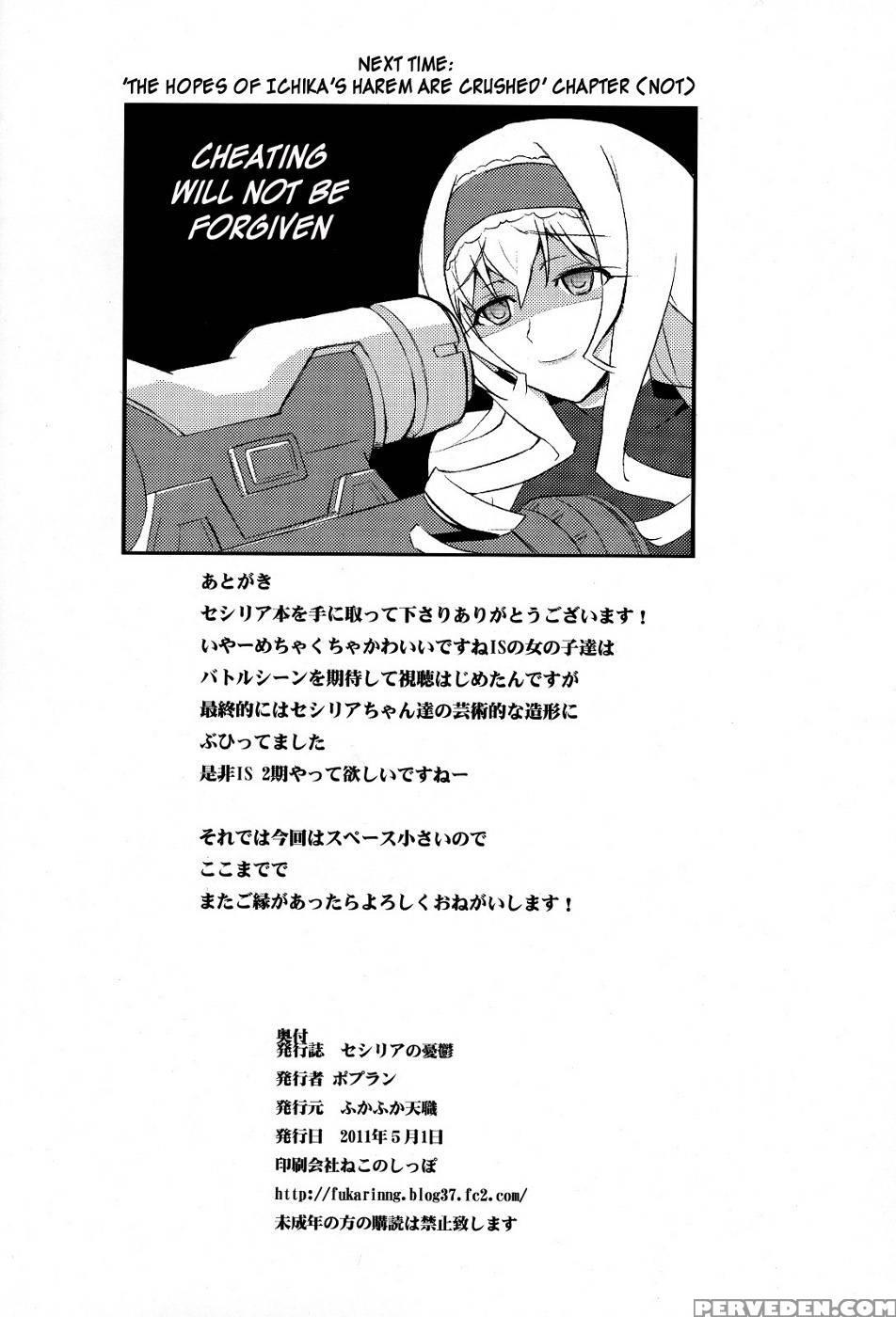 The Melancholy Of Cecilia - Infinite Stratos 1