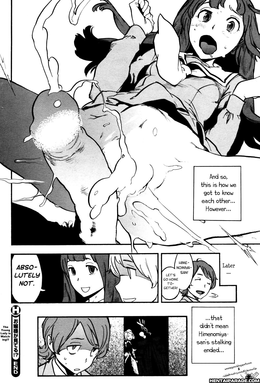 The Young Lady Is Watching!? Chapter 1 Page 12