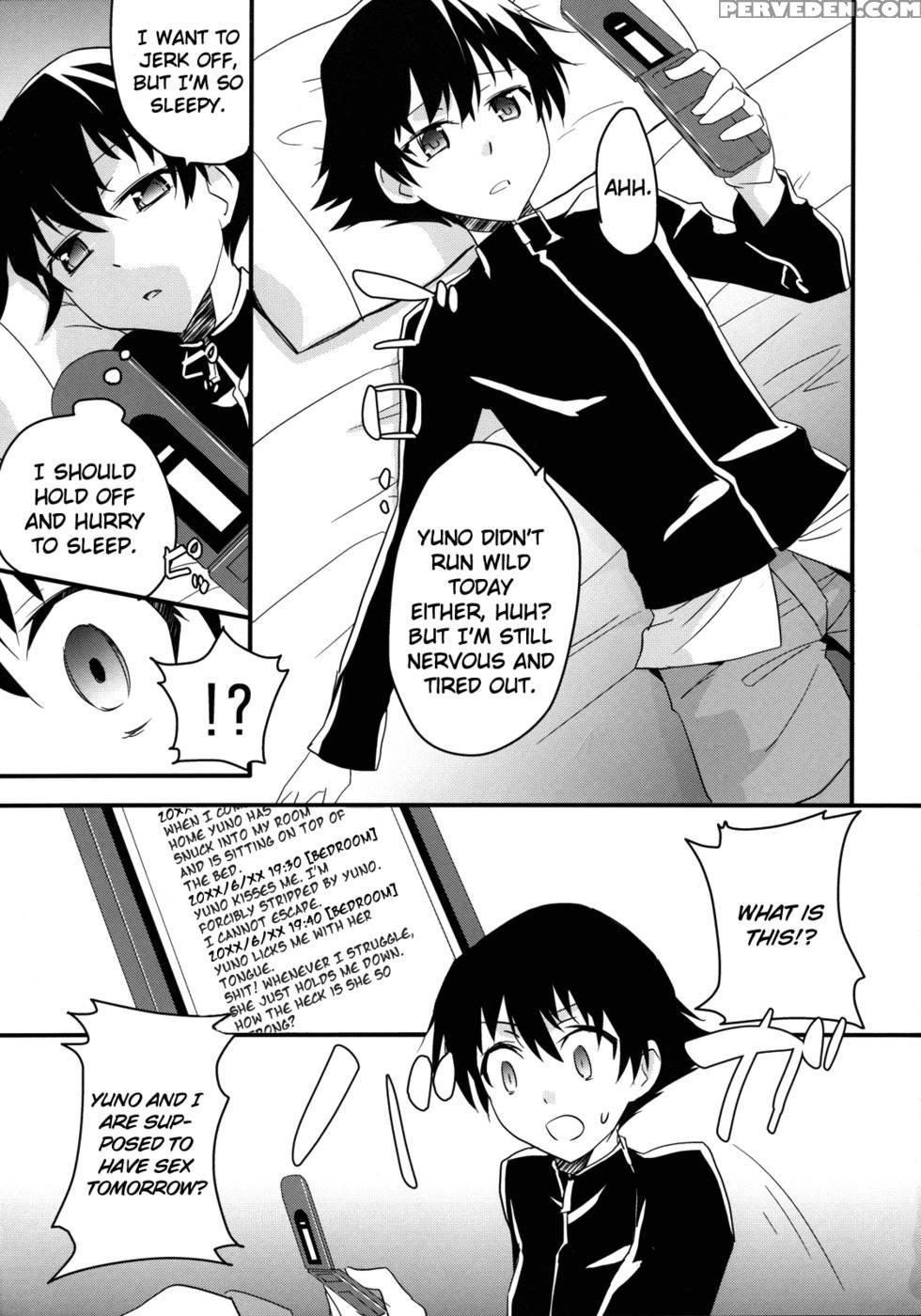 There's Love That Can Begin From Stalking Too! - Mirai Nikki 1