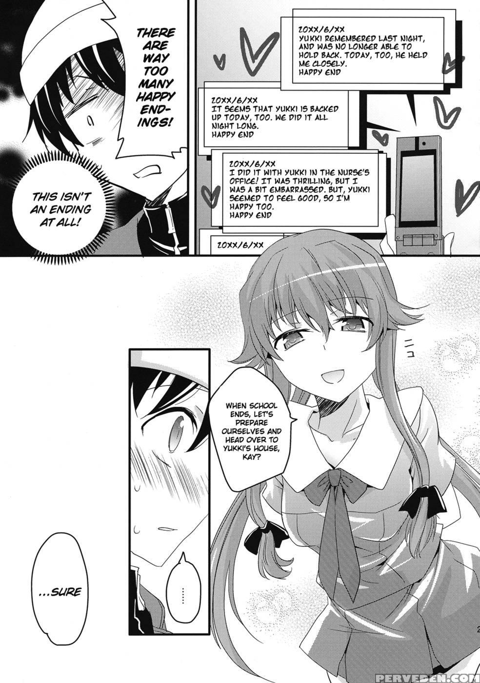 There's Love That Can Begin From Stalking Too! - Mirai Nikki 1