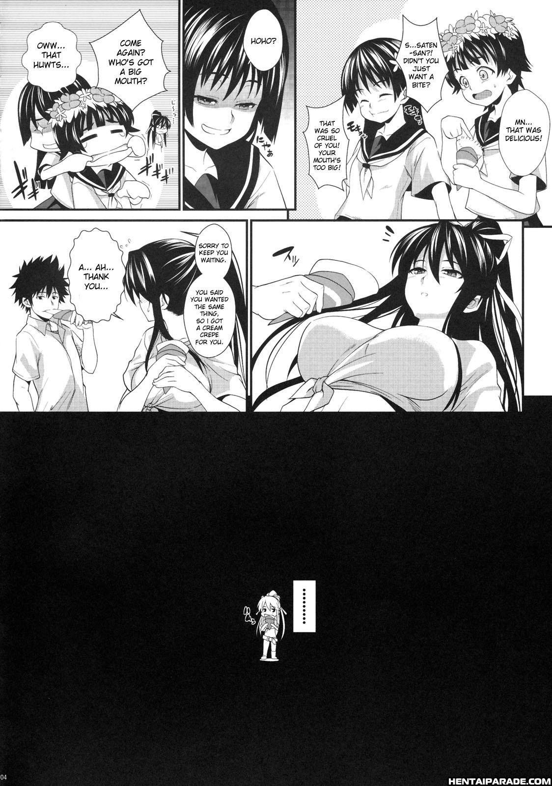 To Aru Majutsu No Index Dj - Amakusa Moyou Na 4% Plus Chapter 1 Page 3