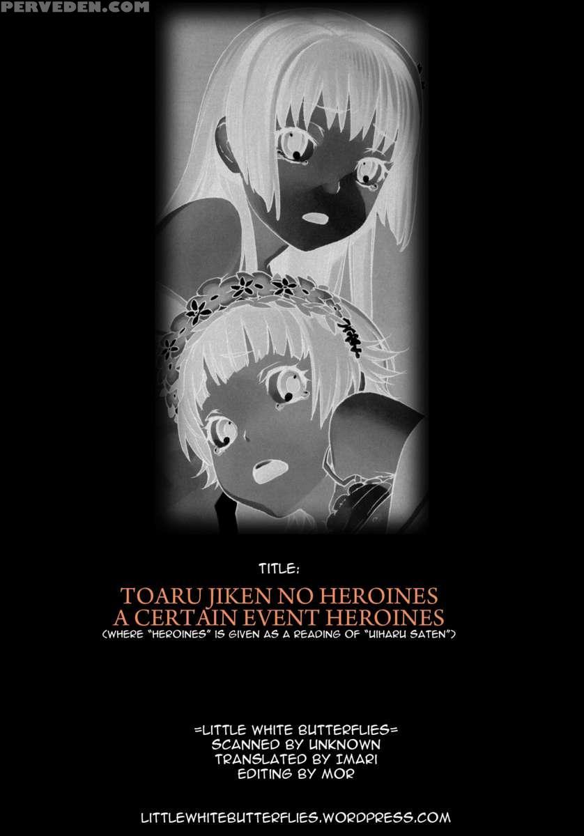 Toaru Jiken No Heroines 1