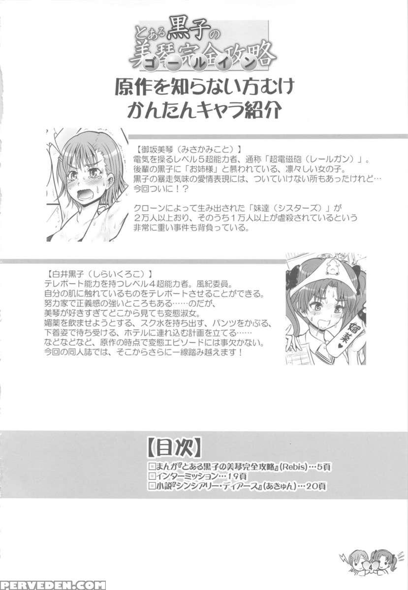 Toaru Kuroko No Mikoto Kanzen Kouryaku 1