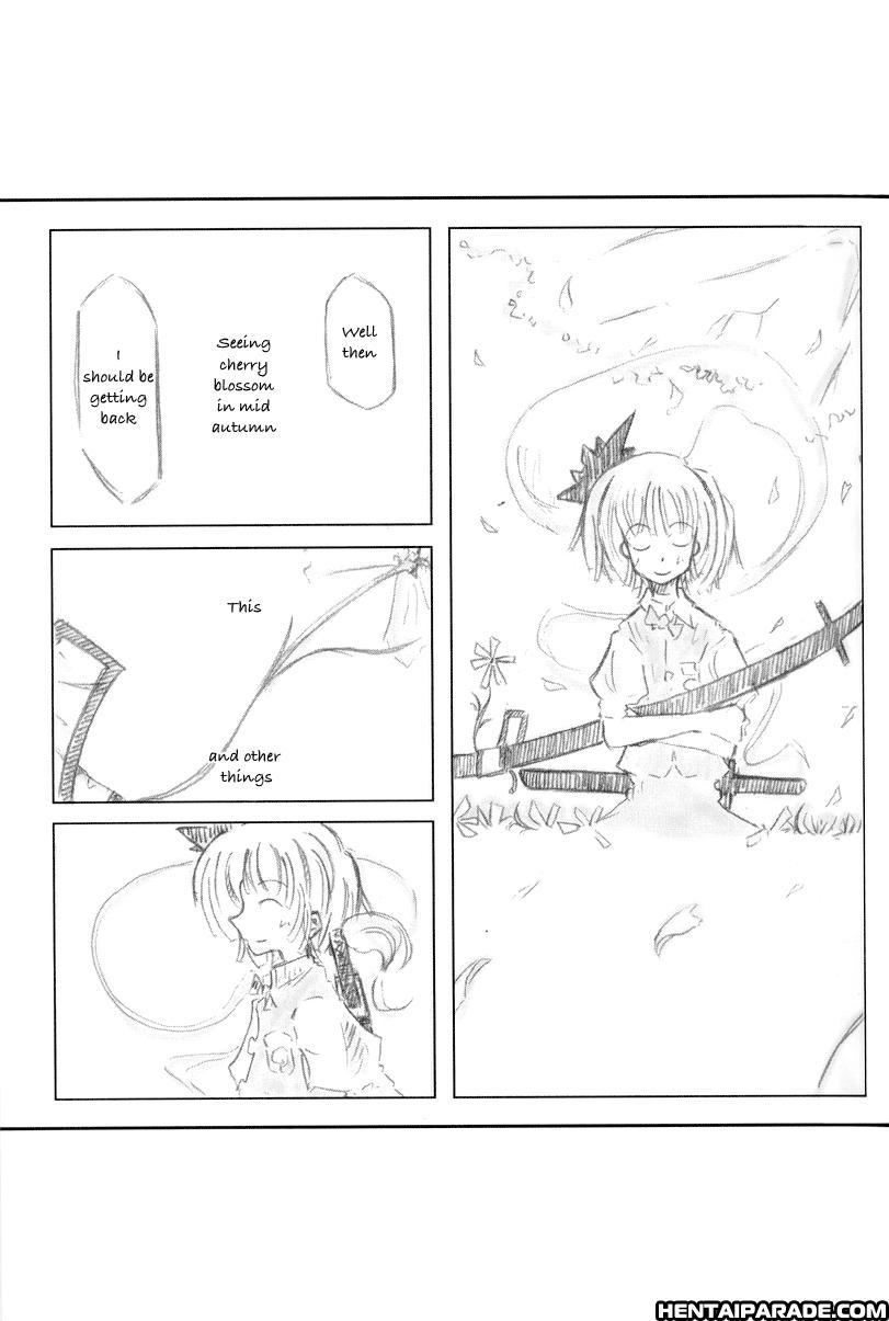 Touhou Dj - Seeing Cherry Blossom In Mid Autumn 1