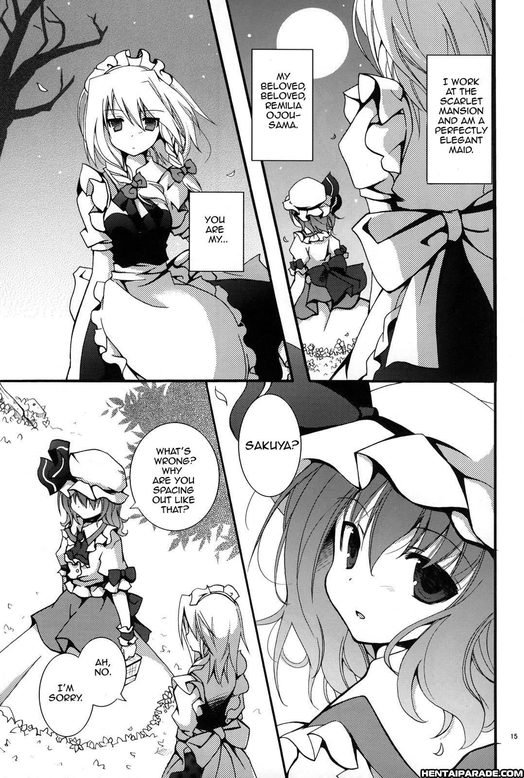 Touhou Dj - Tsuki To Chou To Kuro Maid 1