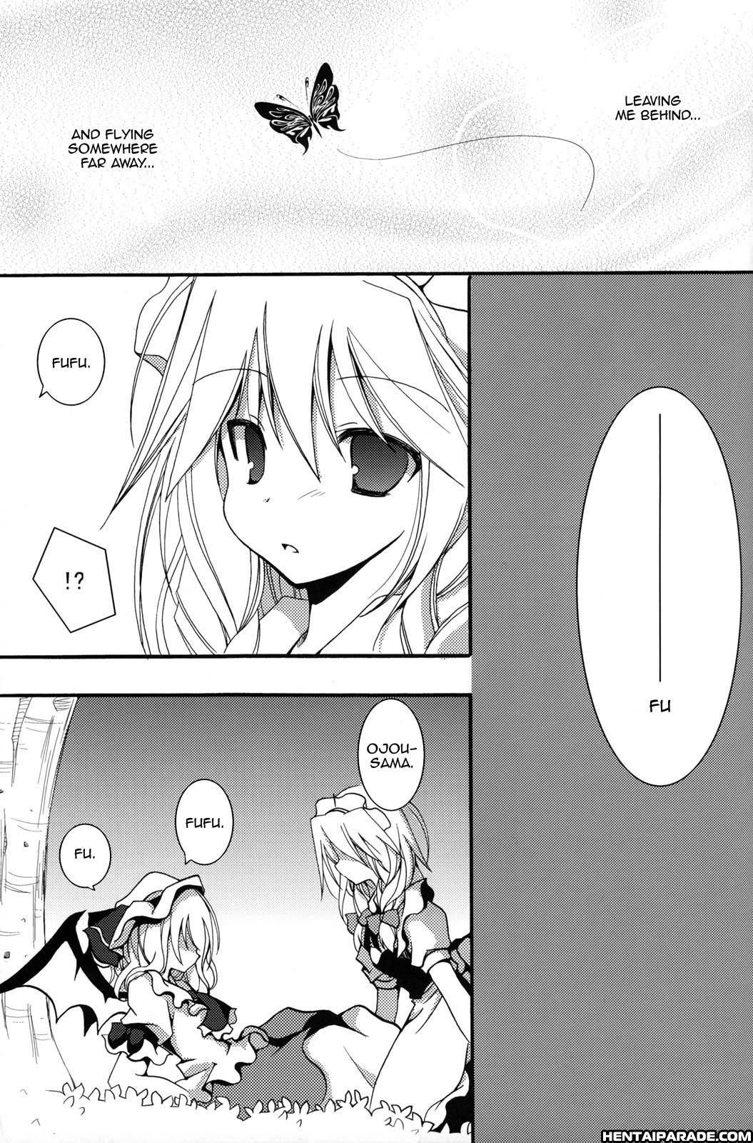 Touhou Dj - Tsuki To Chou To Kuro Maid 1