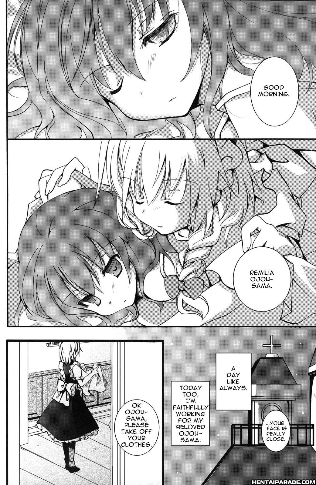 Touhou Dj - Tsuki To Chou To Kuro Maid 1