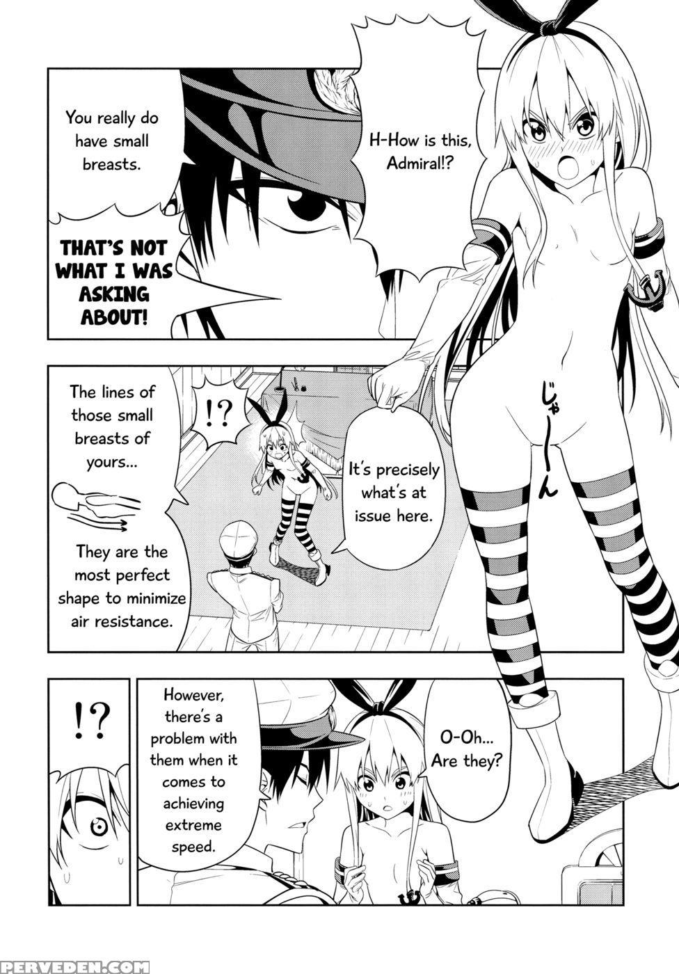 Tricking And Sexual Harassing Shimakaze, Who Wants To Become Faster - Kantai Collection 1