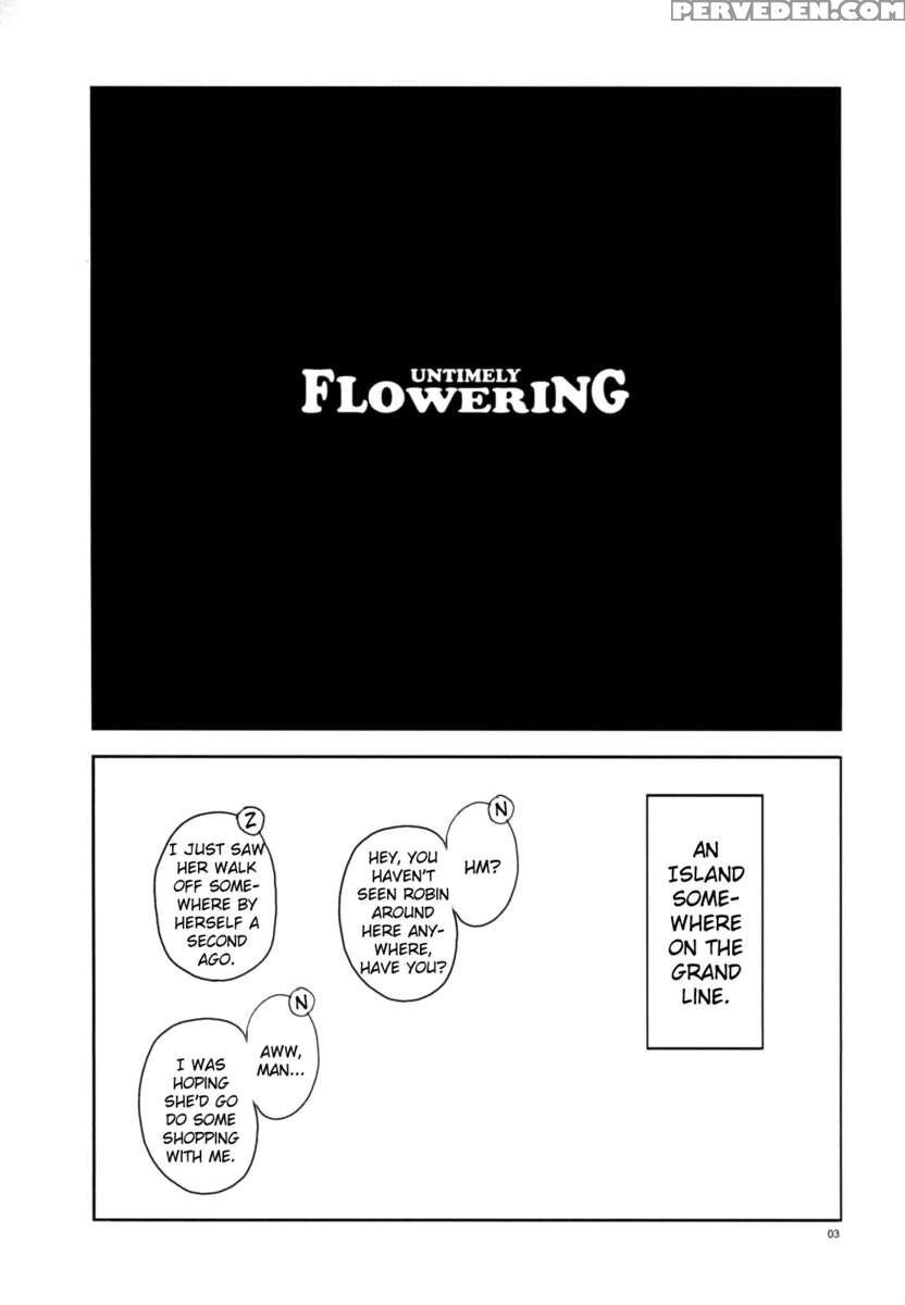 Untimely Flowering 1