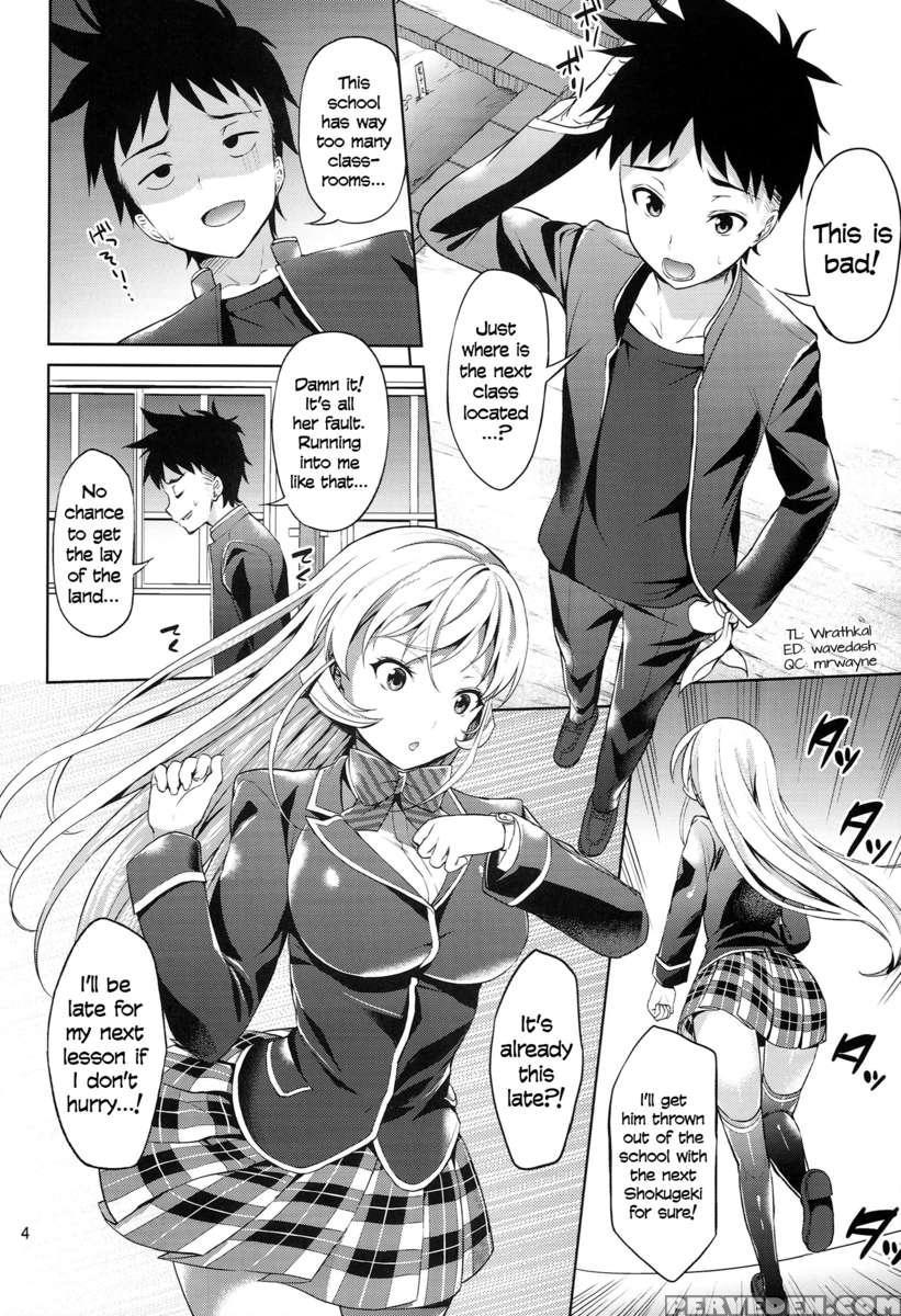 You're Not Wearing Any? Erina-sama! Chapter 1 Page 4