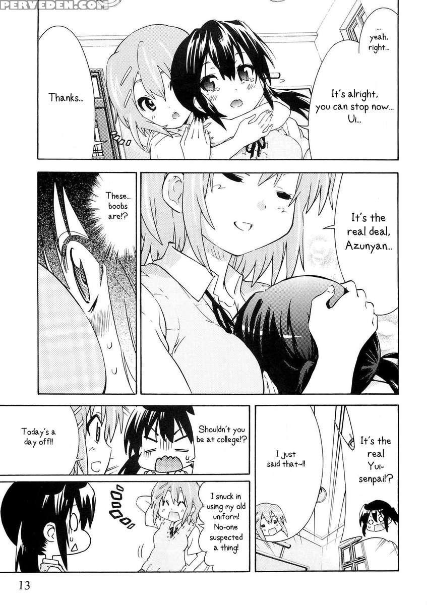 Yuri-on! #1 Mesomeso Azunyan! Chapter 1 Page 12
