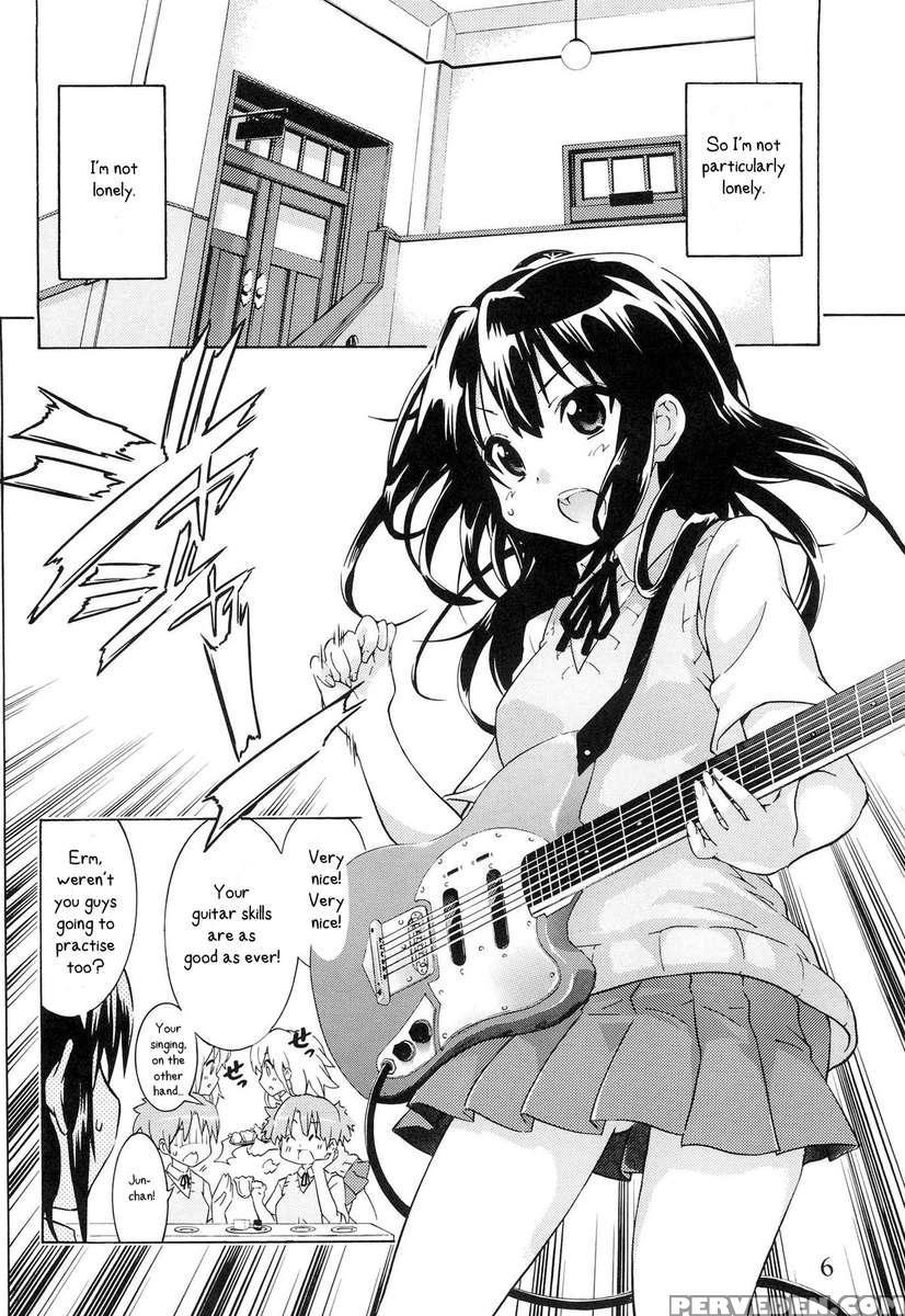 Yuri-on! #1 Mesomeso Azunyan! Chapter 1 Page 5