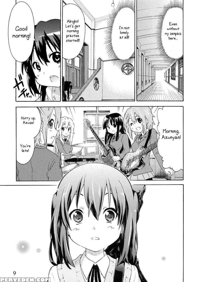 Yuri-on! #1 Mesomeso Azunyan! Chapter 1 Page 8
