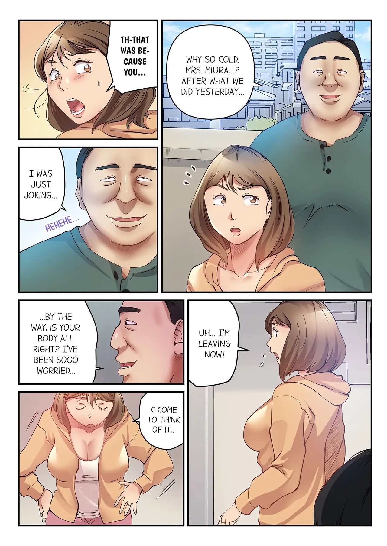 "missus, Are You Sexually Frustrated?" Excessive, Demanding Sex That The Husband Can't Know About Chapter 1 Page 27