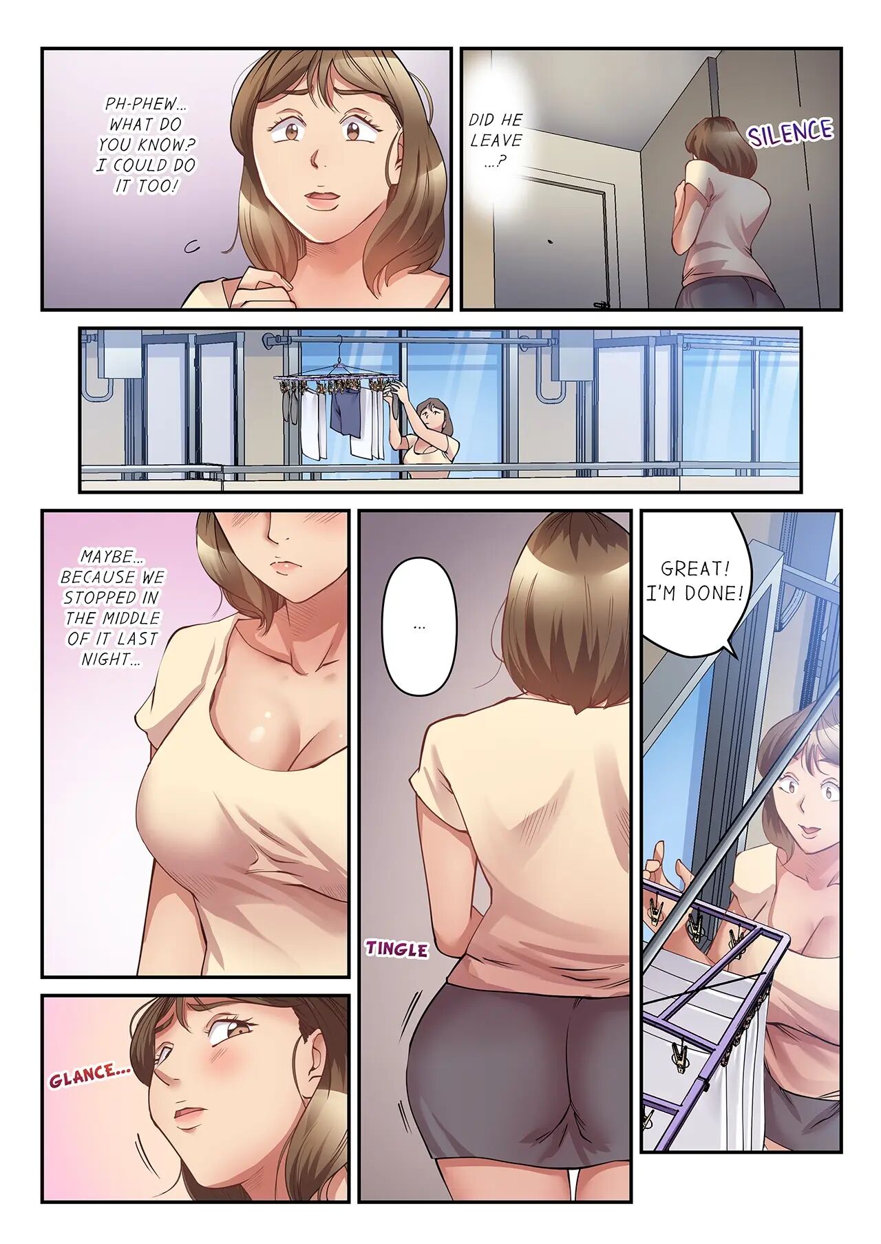 "missus, Are You Sexually Frustrated?" Excessive, Demanding Sex That The Husband Can't Know About Chapter 1 Page 55