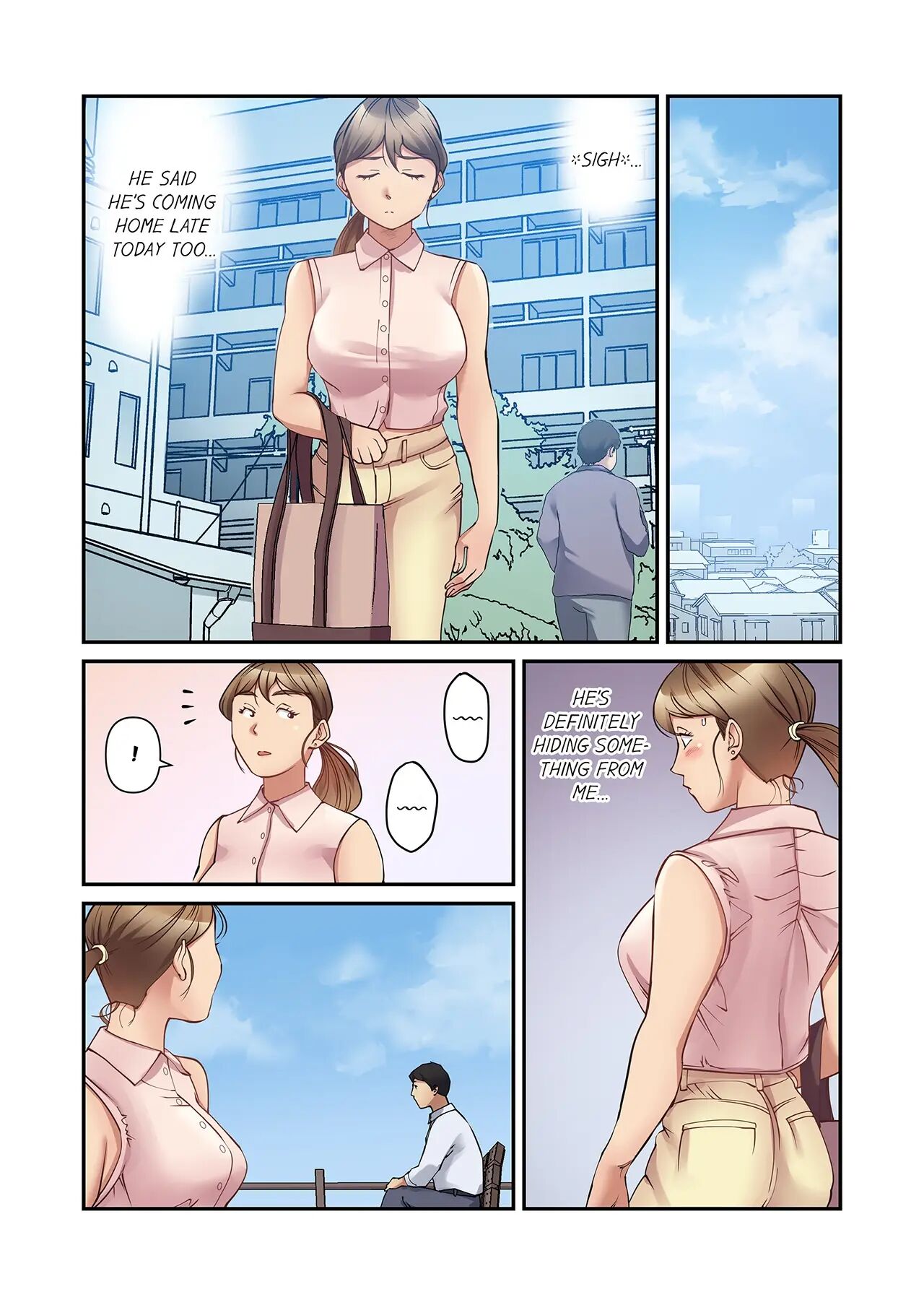 "missus, Are You Sexually Frustrated?" Excessive, Demanding Sex That The Husband Can't Know About Chapter 1 Page 75